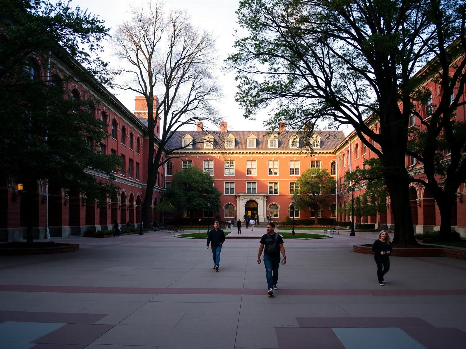 American university campus