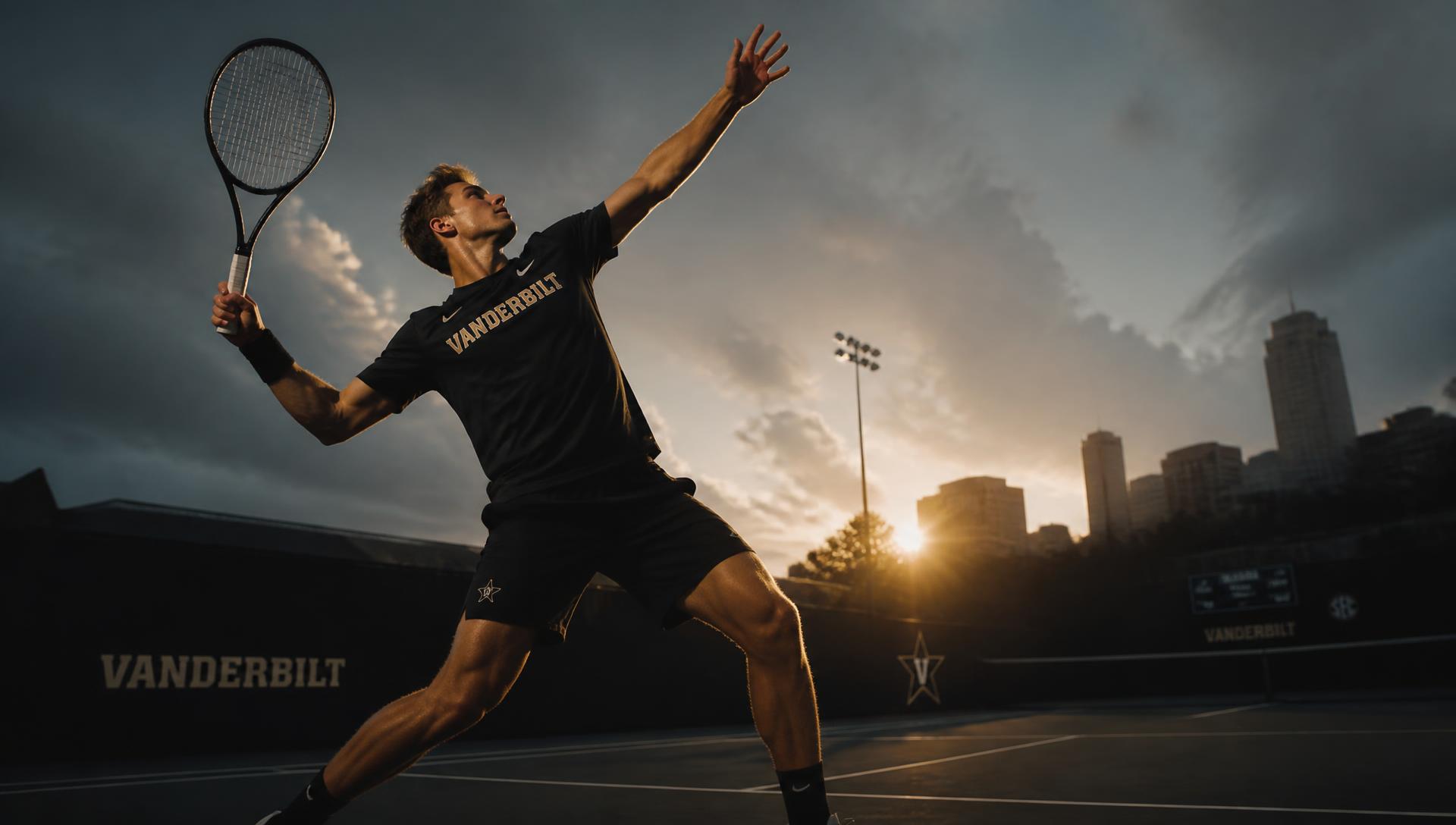 International student-athlete competing at an American university